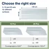 Ikodm 10er Set FRP Lichtplatten 50x120 cm, 1 mm Produktbild-Vorschau 2