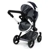 A doll stroller is shown against a white background. Produktbild-Vorschau