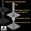 GRUNDLINE Stützenfuß Pfostenträger, höhenverstelbar zum Produktbild-Vorschau 4