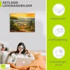 ARTland Leinwandbild Toskanatal Größe: 120x90 cm Produktbild-Vorschau 3
