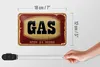 Blechschild Hinweis 18x12cm GAS open 24 hours Produktbild-Vorschau 5