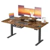 VASAGLE Höhenverstellbarer Schreibtisch, 160 cm, Produktbild-Vorschau 2