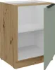 Mobile basso a un'anta LUNARA - larghezza 60 cm, verde / Anteprima dell’immagine prodotto 2