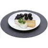 Servierbrett SCHIEFERPLATTE Schiefertablett 30 cm Produktbild-Vorschau 2