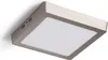 LED-Deckenleuchte 18W Eckig Metall 225x225 mm Silber 4000K Produktbild-Vorschau 1