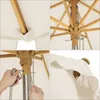 SONGMICS Sonnenschirm Ø 300 cm mit 32 LED-Lämpchen Produktbild-Vorschau 8