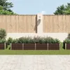 vidaXL Zahradní zvýšený záhon hnědý 320 x 80 x 45 cm Náhled obrázku produktu 3