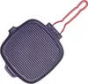 Grill Carré Fonte 25cm Invicta Fonte, Cuisson Uniforme, Voir les images du produit 2