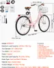 Vélo VEVOR Cruiser (diamètre des pneus 660,4 mm) Vélo de Voir les images du produit 7
