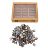 Boîtes à livres miniatures Display Case – Étagère avec Voir les images du produit 1