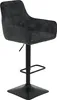 2er Set Barhoker Bistrohocker Dora - Bezug Velvet/Webstoff Produktbild-Vorschau 4