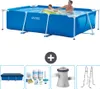Intex-Schwimmbecken mit rechteckigem Rahmen – 260 x 160 x Produktbild-Vorschau 1