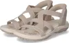 Skechers Slip-Ins: Reggae Slim  Sandalen Plat - Taupe - Voir les images du produit 19