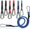 com-four® 12x Gummispanner - Gepäckspanner mit weißen Produktbild-Vorschau 1