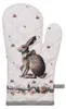 Clayre & Eef Ofenhandschuh 18x30 cm Beige Baumwolle Produktbild-Vorschau 2