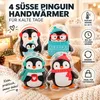 4 Handwärmer Taschenwärmer Pinguin Taschenheizung Produktbild-Vorschau 5