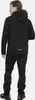 A man is shown from the back wearing a black jacket and black pants. Produktbild-Vorschau