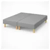 Sommier Tapissier Gris 90X200X2 (180X200) | Fabrication Voir les images du produit 2
