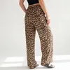 Palazzohose Damen Animal Look Sommerhose Leo Print Produktbild-Vorschau 6