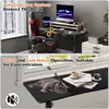JOIEYOU 160x60cm Biurko Biurko z organizerem kabli i Podgląd zdjęcia produktu 6