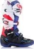 boty TECH 7, ALPINESTARS (černá/tmavě modrá/červená/bílá, Podgląd zdjęcia produktu 5