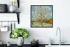 MuchoWow® Gerahmtes Poster Blühender Pfirsichbaum - Vincent Produktbild-Vorschau 3