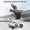 (Len 6,2 kg) Ultraľahký transportný invalidný vozík pre Náhľad obrázku produktu 5