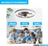 COOLBREEZE Lampy sufitowe Cicha wentylator sufitowy z Podgląd zdjęcia produktu 4