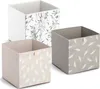 Zeller Úložný box NATURE BOX, 32 × 32 × 32 cm, šedý Náhled obrázku produktu 6