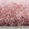 Runder Hochflor Shaggy Teppich Wohnzimmer Langflor Produktbild-Vorschau 2