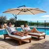Slnečník FCH, záhradný slnečník, Ø 300 cm, balkónový Náhľad obrázku produktu 12