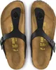 Birkenstock Gizeh Schwarz Schmales Fußbett - Damen Produktbild-Vorschau 34