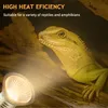 Reptilien Wärmelampe Terrarium E27 50W UVA UVB Lampe Produktbild-Vorschau 5