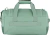 A close-up view of the back of a green duffel bag. Anteprima dell’immagine prodotto