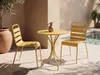 Gartenmöbel-Set aus Metall für den Essbereich – Tisch mit Produktbild-Vorschau 2