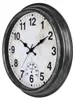 IvoQ Retro wandklok – 40 cm – Waterbestendig – Stille Productafbeelding-voorbeeld 2