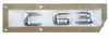 Nuovo Oe Iscrizione C63 Emblema Distintivo Mercedes C W204 Anteprima dell’immagine prodotto 1