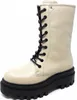 Calvin Klein Damen Stiefeletten YW0YW00843 ACF Farbe: Beige Produktbild-Vorschau 1