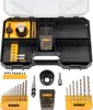 A set of Dewalt drill bits and accessories organized in a black and yellow case. Náhľad obrázku produktu