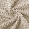 Stuhlhusse - Graubeige Jacquard - Universeller Stuhlbezug - Produktbild-Vorschau 9