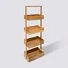 5five Simply Smart Regal Acacia, mit 4 Ebenen, Standregal, Anteprima dell’immagine prodotto 6