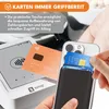 KRUMAD Wallet Kartenhalter, Kartenhalter für Handy, Magnet Produktbild-Vorschau 3