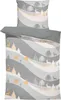 Bettwäsche 155x220 cm Rentiere Winterlandschaft Biber Produktbild-Vorschau 1