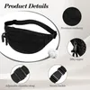 Aucuu Belt Bag Cord Dámy malé Fanny Pack Crossbody Bag Náhled obrázku produktu 3