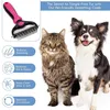 Rosa Doppelseitige Hunde- Katzenbürste für Langhaar, Produktbild-Vorschau 10