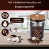 Kaffeedose, Kaffee-/Teedose, Edelstahldose, Kaffeebehälter, Produktbild-Vorschau 3