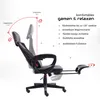 Gaming Stuhl im modernen Racing-Design mit einklappbarer Produktbild-Vorschau 5