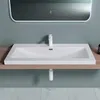 doporro Lavabo ad Incasso Soprapiano Lavabo Bagno da Anteprima dell’immagine prodotto 4