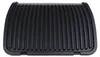 A black grill plate with raised ridges. Produktbild-Vorschau