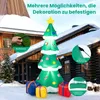 COSTWAY Weihnachtsbaum selbstaufblasend 180cm mit Produktbild-Vorschau 7